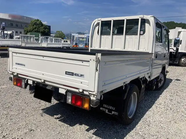 いすゞ エルフ 小型 平ボディ Wキャブ 2RG-NJS88Aの中古トラック画像2
