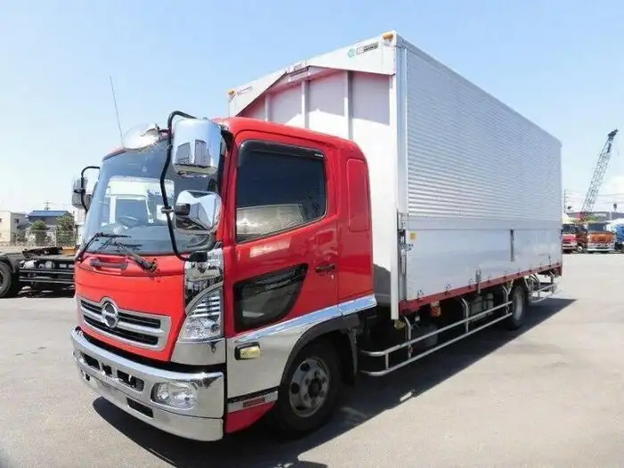 日野 レンジャー 中型/増トン ウイング パワーゲート エアサスの中古トラック画像1