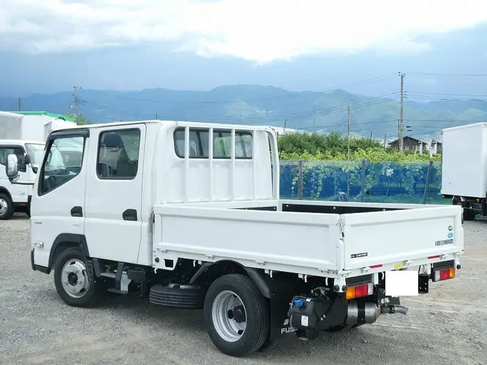 三菱 キャンター 小型 平ボディ Wキャブ 2RG-FBA20の中古トラック画像7