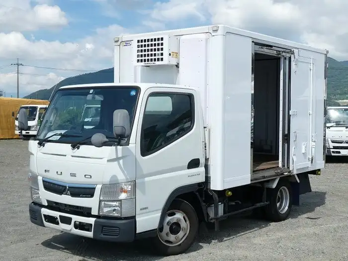 三菱 キャンター 小型 冷凍冷蔵 低温 床ステンの中古トラック画像1