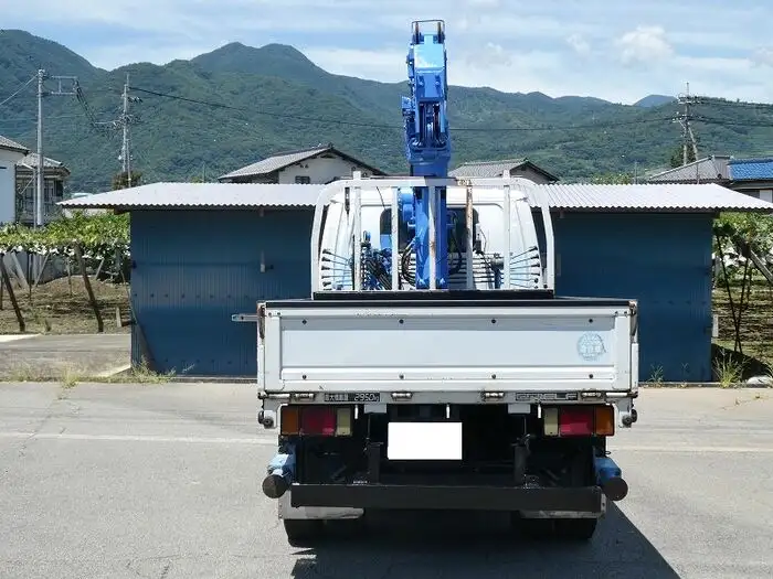 いすゞ エルフ 小型 クレーン付 床鉄板 4段の中古トラック画像4