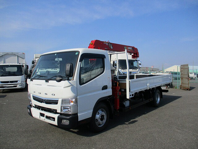 三菱 キャンター 小型 クレーン付 4段 ラジコン｜画像1