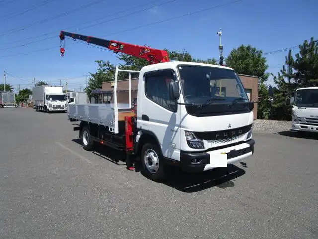 三菱 キャンター 小型 クレーン付 アルミブロック 4段の中古トラック画像2