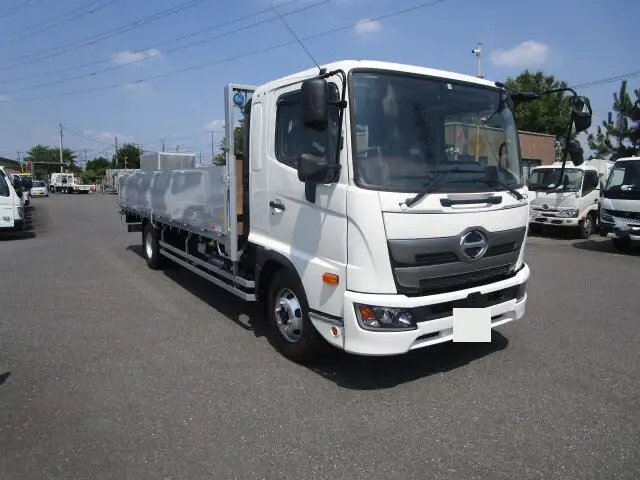 日野 レンジャー 中型/増トン 平ボディ アルミブロック エアサスの中古トラック画像2