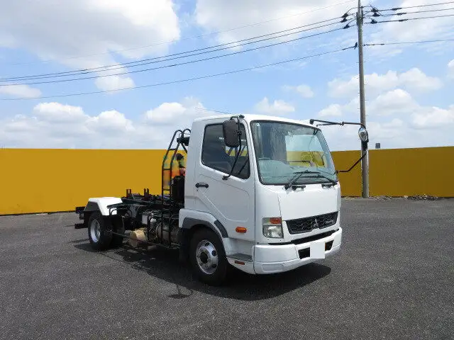 三菱 ファイター 中型/増トン アームロール ツインホイスト TKG-FK71Fの中古トラック画像2
