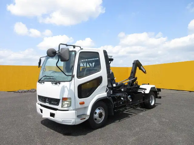 三菱 ファイター 中型/増トン アームロール ツインホイスト TKG-FK71Fの中古トラック画像10