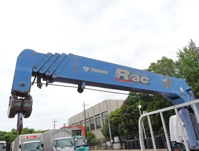 いすゞ エルフ 小型 クレーン付 床鉄板 5段の中古トラック画像12