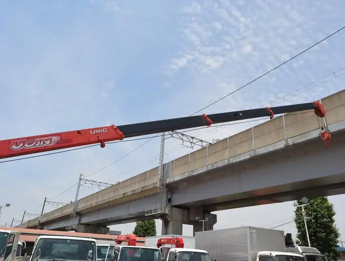 日産 アトラス 小型 クレーン付 4段 ラジコンの中古トラック画像8