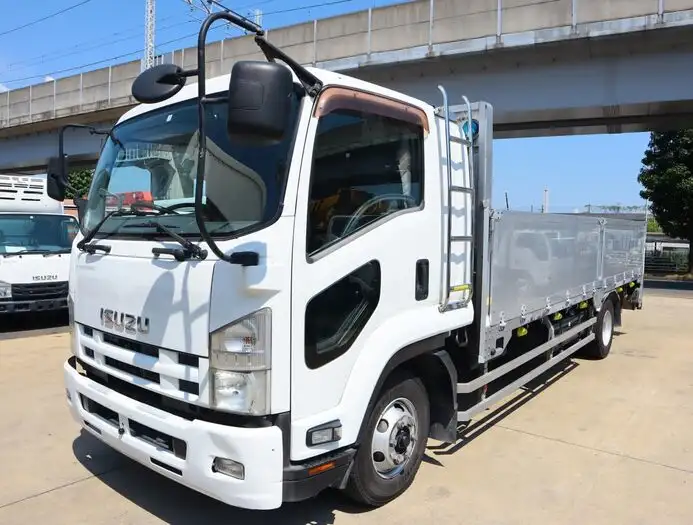 いすゞ フォワード 中型/増トン 平ボディ パワーゲート アルミブロック の中古トラック【車両No.150575】