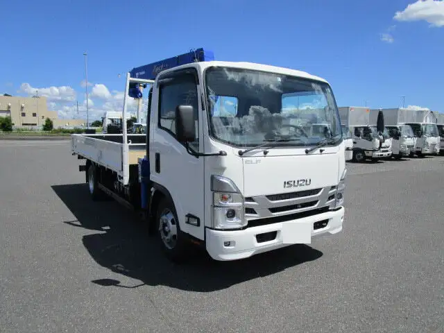 いすゞ エルフ 小型 クレーン付 4段 ラジコンの中古トラック画像2