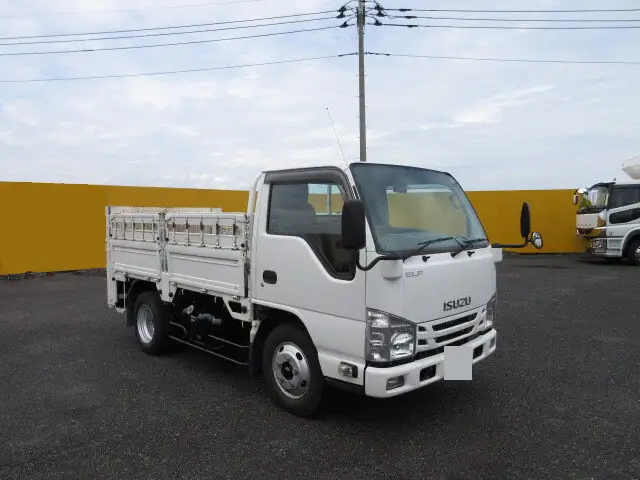 いすゞ エルフ 小型 平ボディ パワーゲート 床鉄板の中古トラック画像2