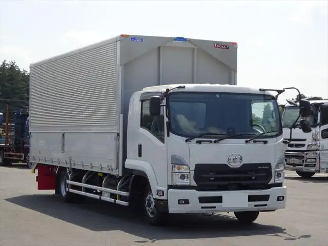 日産UD コンドル 中型/増トン ウイング エアサス ベッドの中古トラック画像2