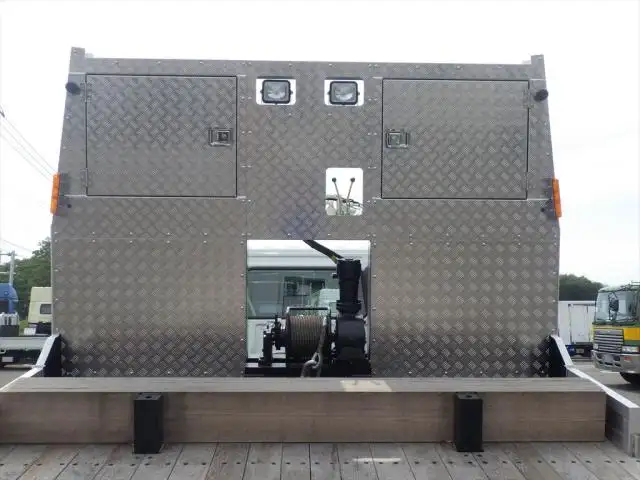 三菱 ファイター 中型/増トン 車両重機運搬 ラジコン ウインチの中古トラック画像5