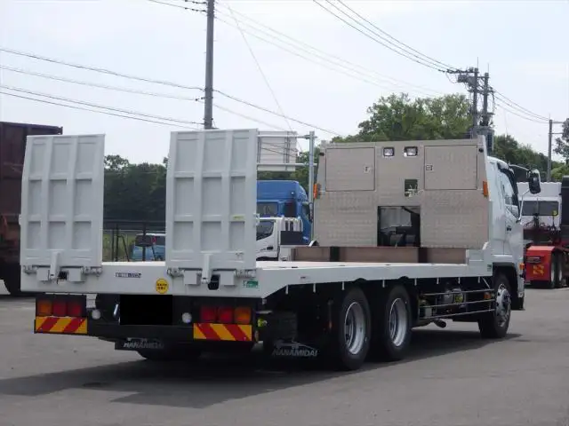 三菱 ファイター 中型/増トン 車両重機運搬 ラジコン ウインチの中古トラック画像3