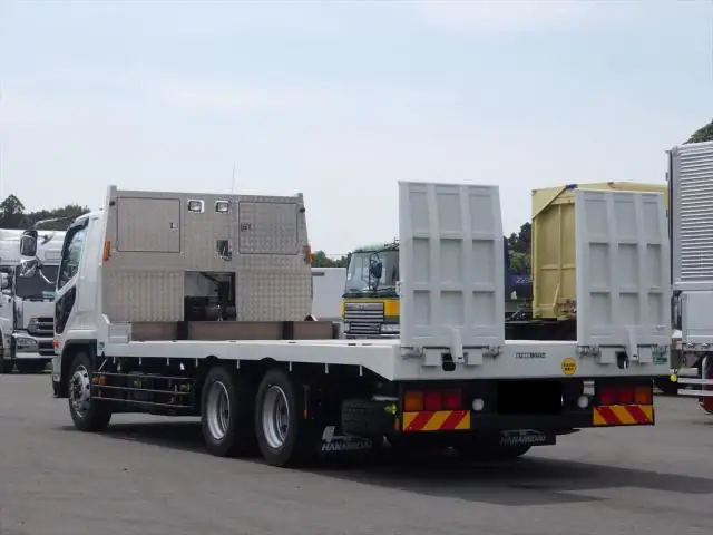 三菱 ファイター 中型/増トン 車両重機運搬 ラジコン ウインチの中古トラック画像4