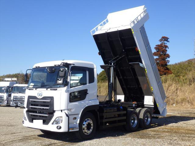 日産UD クオン 大型 ダンプ コボレーン ベッド｜画像1