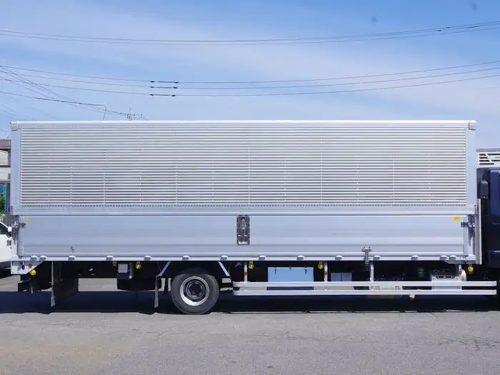三菱 ファイター 中型/増トン ウイング エアサス ベッドの中古トラック画像2