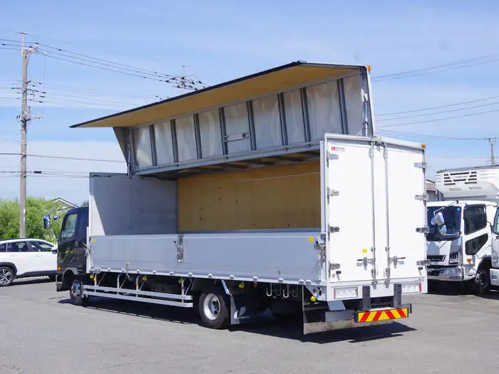 三菱 ファイター 中型/増トン ウイング エアサス ベッドの中古トラック画像8