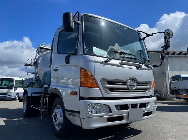 日野 レンジャー 中型/増トン ミキサー・ポンプ SKG-FC9JCAA H24の中古トラック画像1