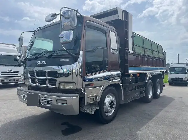 【最安値挑戦】 ギガ いすゞ 大型 の中古トラック【車両No KC-CXZ82K2D ダンプ トランプ