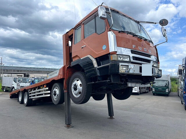 三菱 ザ・グレート 大型 車両重機運搬 ウインチ ベッド｜画像11