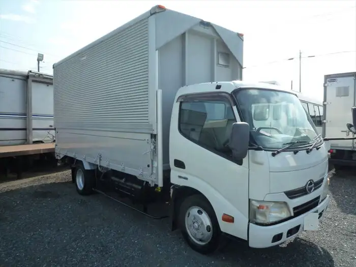 日野 デュトロ 小型 ウイング パワーゲート SKG-XZU650Mの中古トラック画像2