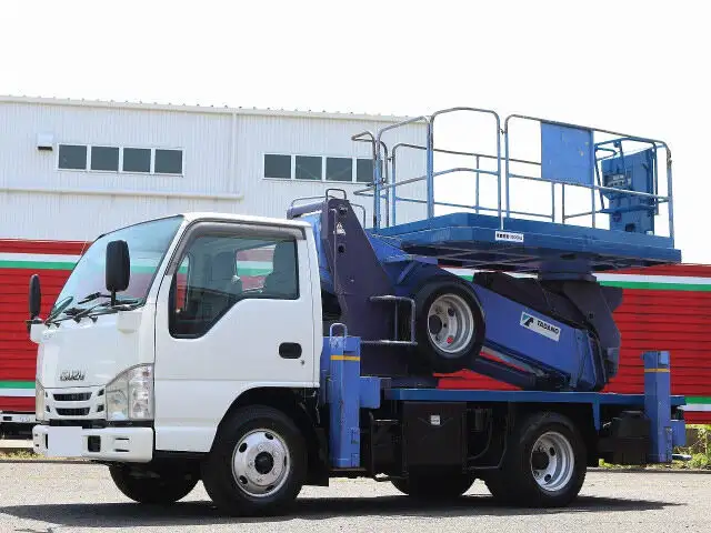 いすゞ エルフ 小型 高所・建柱車 高所作業車 BKG-NKR85AN の中古トラック【車両No.150826】