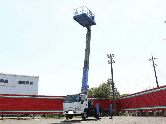 いすゞ エルフ 小型 高所・建柱車 高所作業車 BKG-NKR85ANの中古トラック画像5