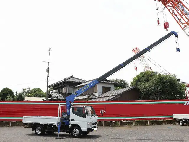 三菱 キャンター 小型 クレーン付 4段 ラジコンの中古トラック画像9