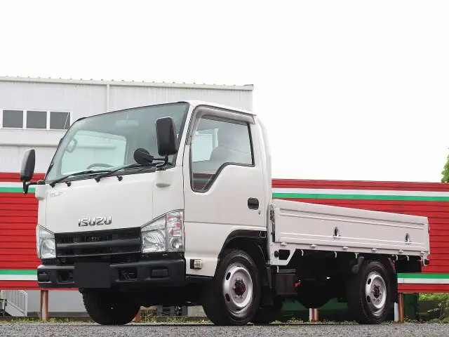 いすゞ エルフ 小型 平ボディ TKG-NHS85A H26の中古トラック画像1