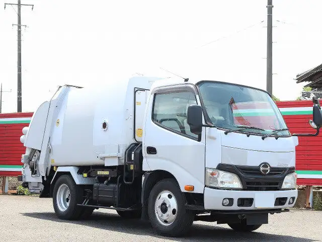 日野 デュトロ 小型 パッカー車 プレス式 TKG-XZU600Xの中古トラック画像2