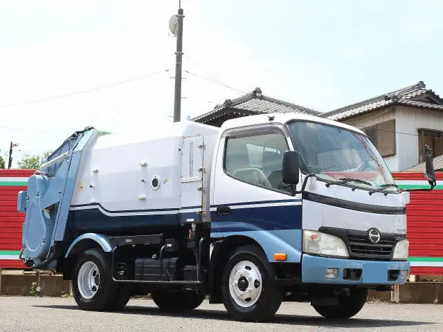 日野 デュトロ 小型 パッカー車 巻き込み式 回転ダンプ式の中古トラック画像2