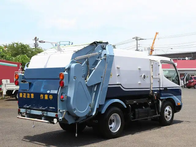 日野 デュトロ 小型 パッカー車 巻き込み式 回転ダンプ式の中古トラック画像3