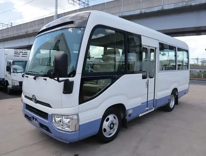 トヨタ コースター 小型 バス マイクロバス SKG-XZB60の中古トラック画像1