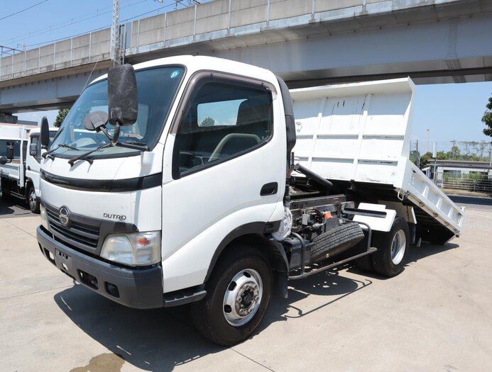 日野 デュトロ 小型 ダンプ ワイドセミ BDG-XZU404X