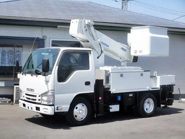 いすゞ エルフ 小型 高所・建柱車 高所作業車 TPG-NKR85ANの中古トラック画像1