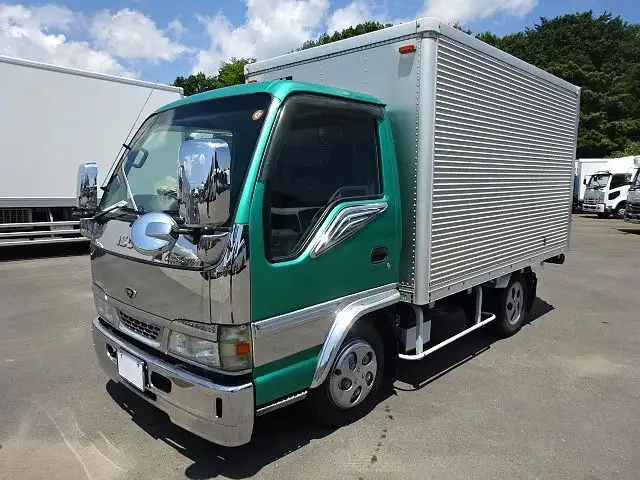 いすゞ エルフ 小型 アルミバン カスタム KR-NKR81EAVの中古トラック画像1