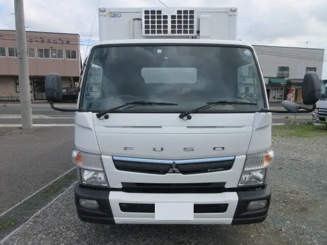 三菱 キャンター 小型 冷凍冷蔵 中温 床アルミの中古トラック画像2
