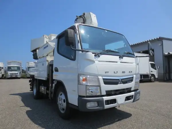 三菱 キャンター 小型 高所・建柱車 高所作業車 電工仕様の中古トラック画像3