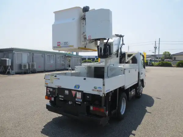 三菱 キャンター 小型 高所・建柱車 高所作業車 電工仕様の中古トラック画像5