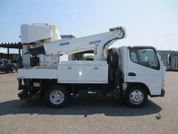 三菱 キャンター 小型 高所・建柱車 高所作業車 電工仕様の中古トラック画像4