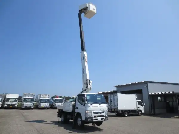三菱 キャンター 小型 高所・建柱車 高所作業車 電工仕様の中古トラック画像7