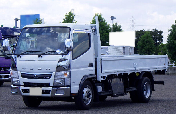 三菱 キャンター 小型 平ボディ ワイドロング TPG-FEA80