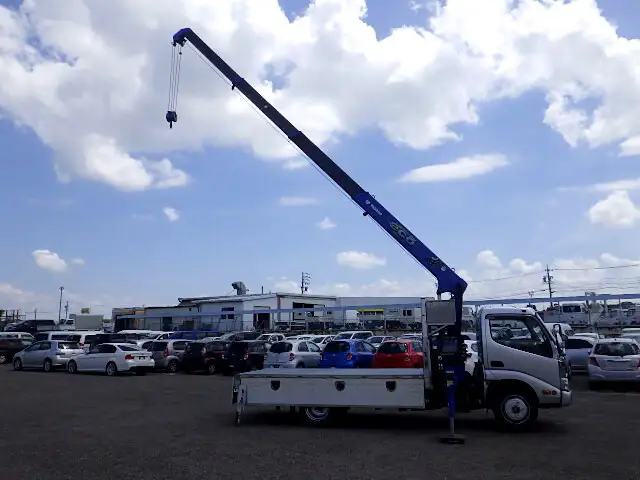 日野 デュトロ 小型 クレーン付 床鉄板 アルミブロックの中古トラック画像7
