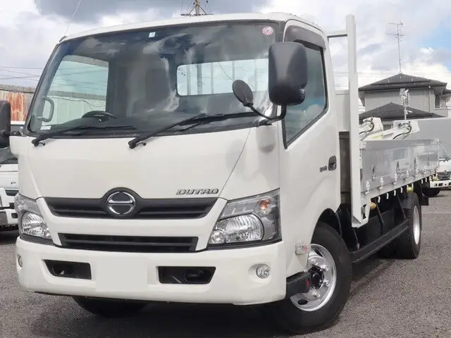 日野 デュトロ 小型 平ボディ アルミブロック TKG-XZU720Mの中古トラック画像1