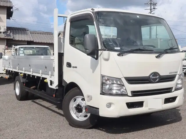 日野 デュトロ 小型 平ボディ アルミブロック TKG-XZU720Mの中古トラック画像3