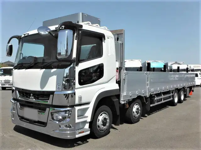 三菱 スーパーグレート 大型 平ボディ アルミブロック エアサス の中古トラック【車両No.150739】