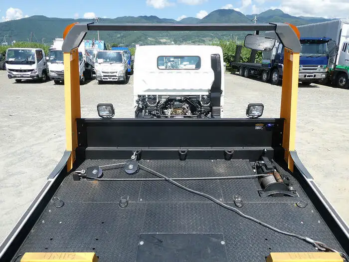 三菱 キャンター 小型 車両重機運搬 ラジコン ウインチの中古トラック画像6