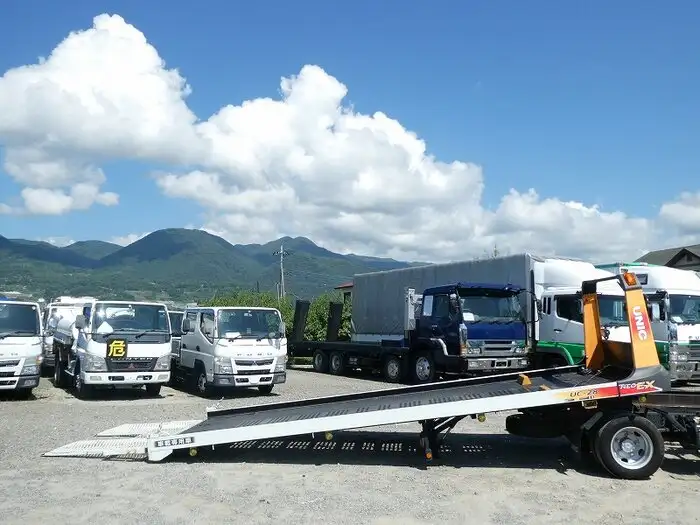 三菱 キャンター 小型 車両重機運搬 ラジコン ウインチの中古トラック画像8