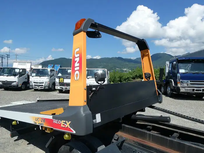 三菱 キャンター 小型 車両重機運搬 ラジコン ウインチの中古トラック画像14
